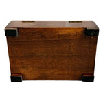 Vintage 1960s Italian Wood Jewelry Box Florentine Trinket Keepsake Handmade