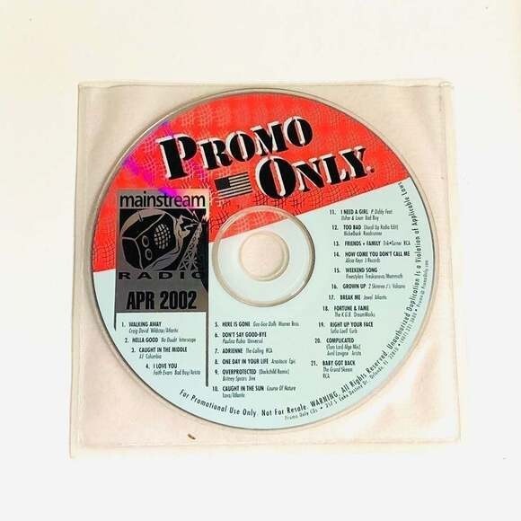 CD Promo Only / Tropical Latin April 2002