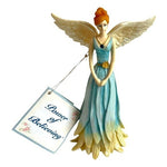 Celestial Angel Figurine September Sapphire Power of Believing 5.5" NWT Patience