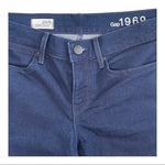 Gap 1969 Women's Dark Wash Always Skinny Jeans 29/8R Mid Rise Stretch Excellent