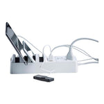 VARO Multi-Device USB Charging Station Docking Station Power Strip Open Box