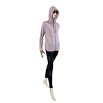 32 Degrees Women's Dust Rose Pink Zip Hoodie Size M Long Sleeve Sweatshirt EXC
