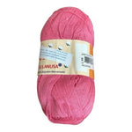 Selanusa Jimmy's Soft Cotton Yarn Rosewood 100g 72 Yards Swirl Texture NWT