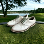 FORE G4 Golf Sneakers White Green Men's Leather Shoes Size 12.5