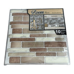Art3d Self Adhesive Wall Tiles 10 Sheets 12x12 Grey Marble Vinyl Backsplash NIB