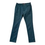 RSQ Seattle Washed Navy Cotton Skinny Tapered Flat Front Chino Pants S 30x30 EXC