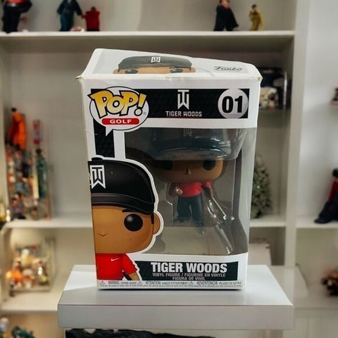 Funko Pop Golf Tiger Woods #01 NIB Limited Edition Vinyl Figure Collectible