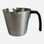 Stainless Steel Measuring Jug 2 Cup Barista Milk Pitcher Frothing 5.5"x4.25" VG