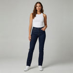 Gap 1969 Women's Dark Wash Always Skinny Jeans 29/8R Mid Rise Stretch Excellent