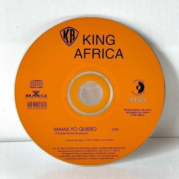 CD King Africa ‎– Mama Yo Quiero