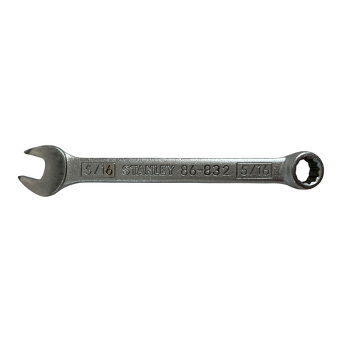 Stanley 86-832 5/16" 12 Point SAE Combination Wrench USA Made VG Vintage