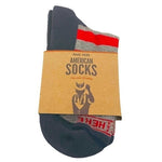 MADE HERE University No Show Ankle Grey Red Navy Cotton Unisex Socks Sz L/XL NWT