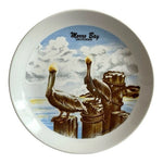 Morro Bay California Pelicans Souvenir Collector Plate 7.5" Ceramic Wall Hanging