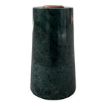 Threshold Tall Solid Marble Green Taper Candle Holder 7"x3" Home Decor VG