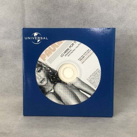 Rare CD Paulina Rubio - Lo Hare Por Ti (Estefano)