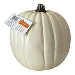 Celebrate It Large Cream Pumpkin Tabletop Decor Thanksgiving Fall Accent NWT