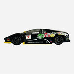 1:24 Lamborghini Murcielago FIA GT Bat Livery Die-Cast Model Opening Doors 7-8"