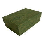 Authentic Gucci Green Damask Storage Gift Box Small Made in Italy VG