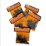 25 Black Creepy Rubber Mice 3.5" Halloween Decor 5-Pack Set NEW Spooky