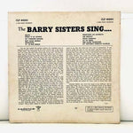 LP The Barry Sisters Sing... Vinyl Record
