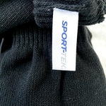 NWT SPORT-TEK Black Acrylic Warm Winter Gloves Unisex One Size