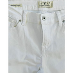 Lucky Brand Women's White Skinny Jeans Size 8/29 Ankle Stretch Cotton Denim VG