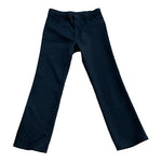 Vintage Wrangler Mens Navy Blue Pants 36/32 Straight Leg Polyester Wrinkle Free