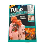 NIB Tulip Big and Easy Iron-On Transfer Sheet 17x26 Floral DIY Craft 1992