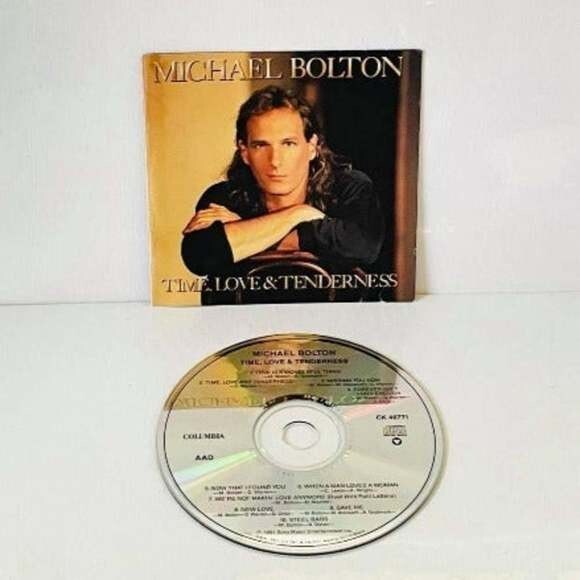CD Michael Bolton ‎- Time, Love & Tenderness