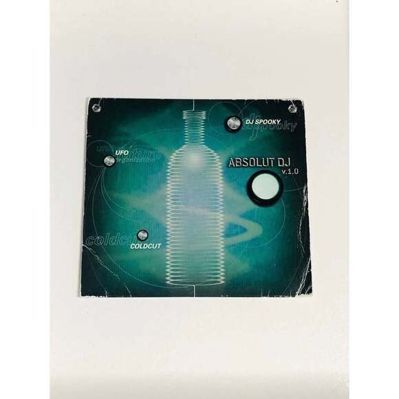 Rare! CD DJ Spooky, UFO, Coldcut ‎– Absolut DJ V.1.0