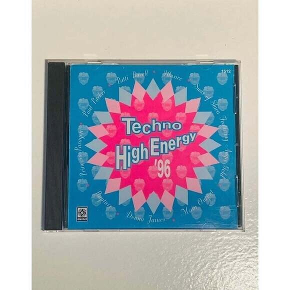 Rare! CD Various - Techno High Energy 96