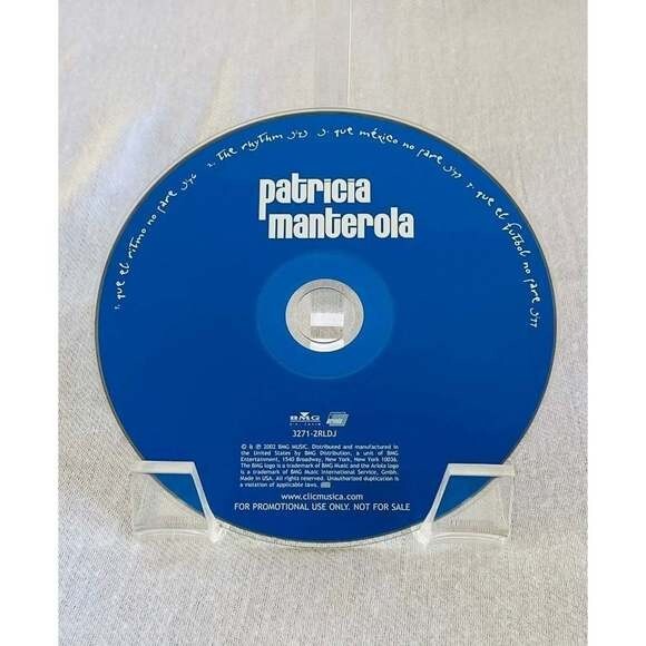 CD Patricia Manterola -Que El Ritmo No Pare