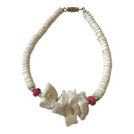 Women's Bracelet Seashell Beaded Bracelet White Pink Bracelet Costume Jewelry