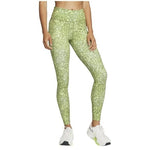 Nike Dri FIT One Mid Rise Leggings L Honeydew Alligator Green Pockets NWT