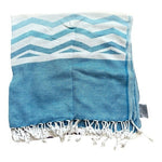 NWSL Championship Blue and White Swim Pool Beach Towel Cotton Blanket Wrap NWOT