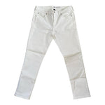 GAP White Girlfriend Jeans Sz 8/29R Cotton Blend Mid Rise Stretch 27" Inseam EXC