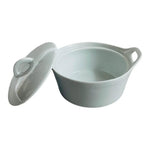 Mini Pot with Lid Sur La Table Porcelain COCOTTE White Mini BAKER Ceramic POT VG
