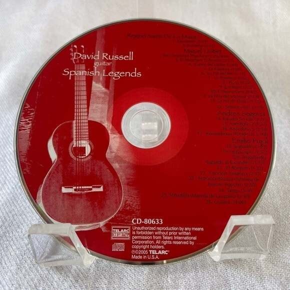 CD David Russell - Spanish Legends