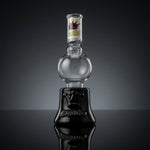 Chalice Glass Bubble Bong 13" Black Crown Base Water Pipe Accessories NIB