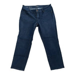 Ann Taylor LOFT Women’s Mid Blue Wash Cropped Cotton Jeans Size 28 6 VG