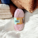 Selanusa Jimmy's Soft Cotton Yarn Pink Swirl String Knitting Crochet NWT