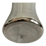 TOWLE Silversmiths Hammered Ice Wine Bottle Chiller Stainless Steel 7" India VG