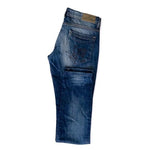 Oxbow Men’s Slim Fit Jeans Denim Blue Embroidered Pockets Size 28 VG