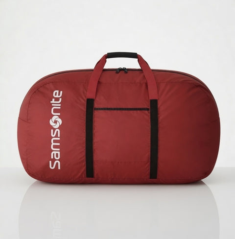 Samsonite Tote-A-Ton 34 Inch Extra Large Duffel Bag Red Nylon Travel VG Spacious
