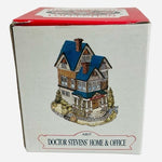 Liberty Falls Doctor Stevens' Home & Office Figurine 1993 NIB Miniature 3"