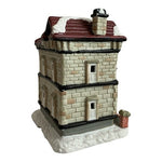 Vintage 1992 Christmas Santa Village House Porcelain Hand Painted Collectors