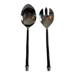 Vintage Storehouse Artisan 2-Piece Stainless Steel Salad Server Set India New