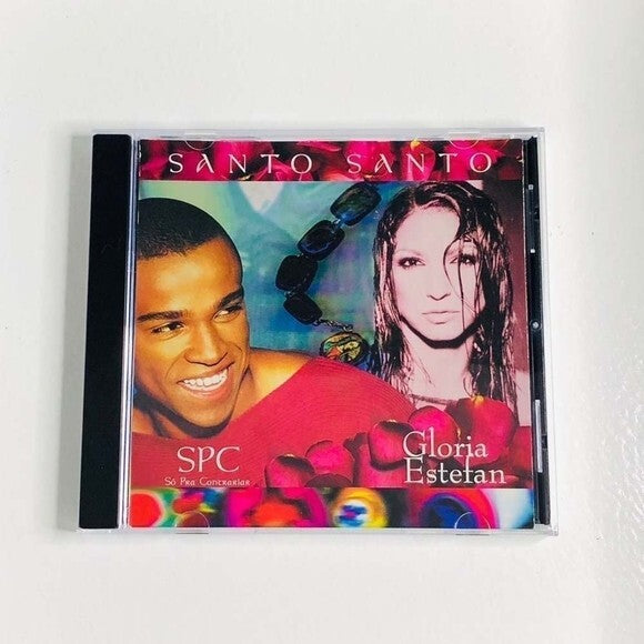 CD So Pra Contrariar Gloria Estefan - Santo Santo CD Promo Single G+ BMG Latin