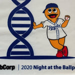 LabCorp 2020 Night Ballpark Towel Kansas City Royals DNA Helix Promo Giveaway