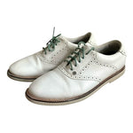 FORE G4 Golf Sneakers White Green Men's Leather Shoes Size 12.5
